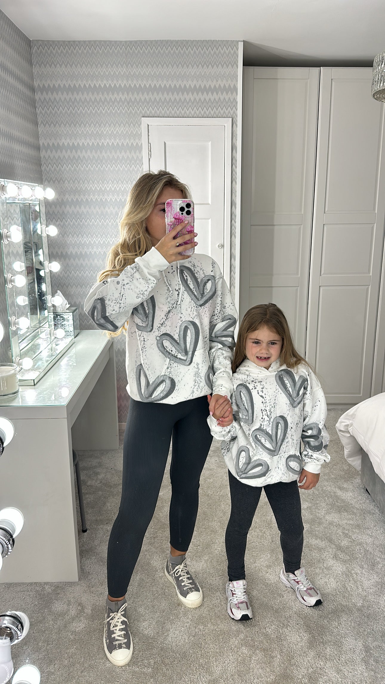 Kids grey legging set🩶🪩