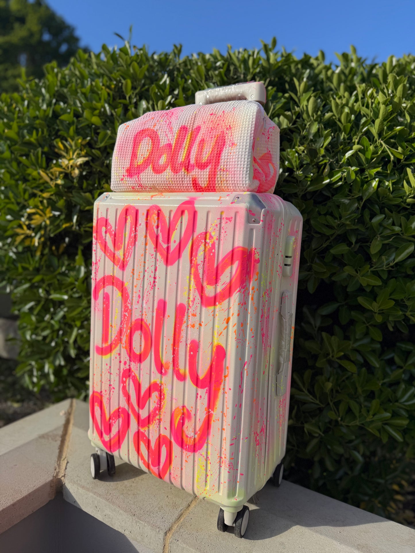 Neon suitcase✌🏼✨