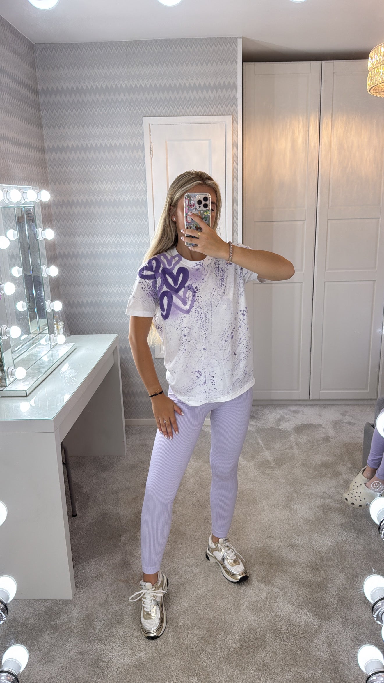 Purple heart legging set๐๐ฆ