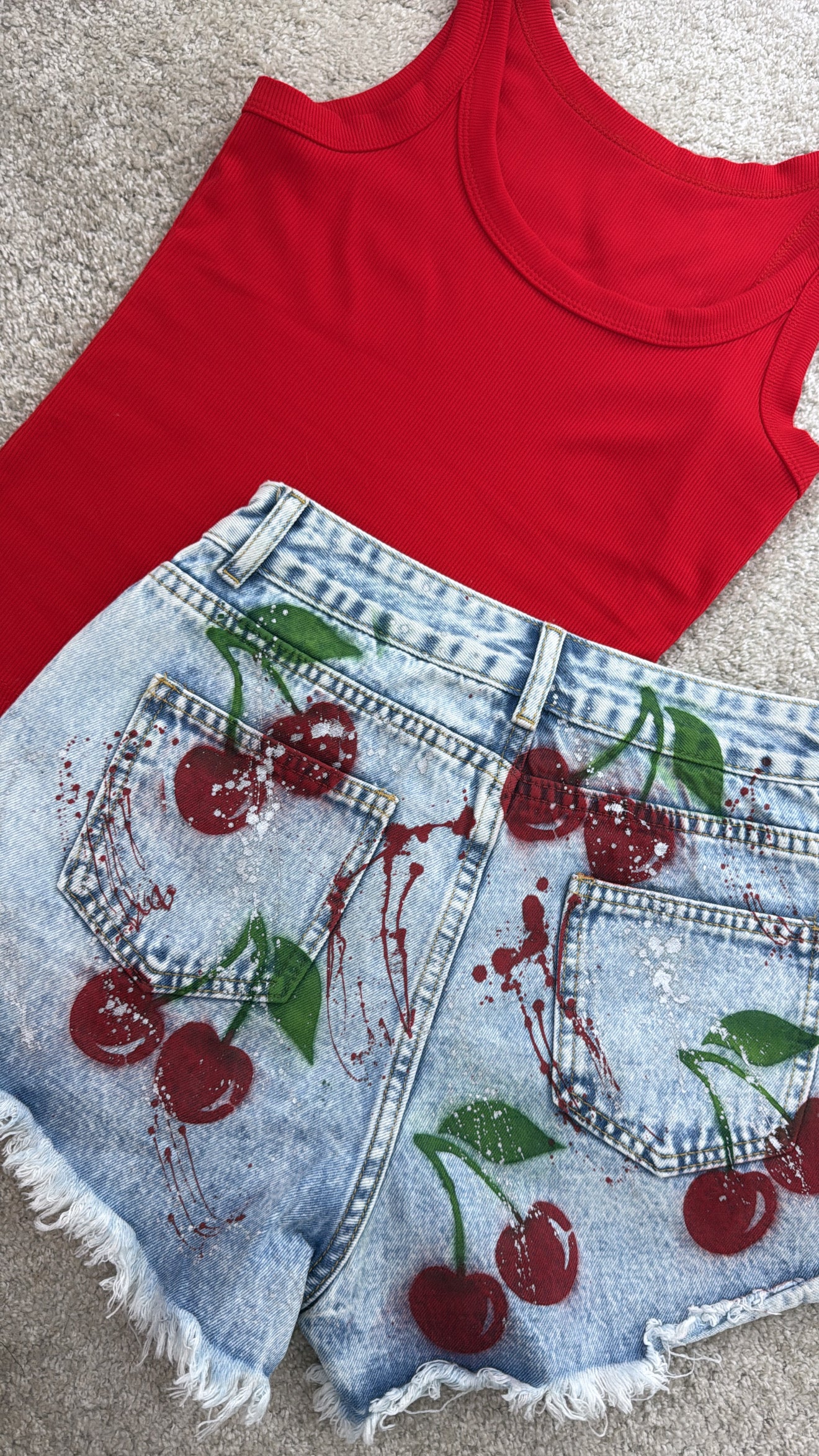 Crazy cherry shorts ππππ