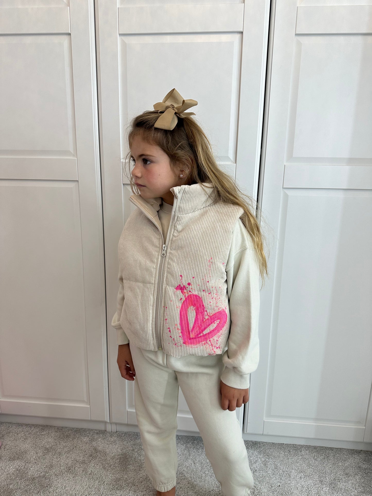 Kids peace body warmer🩷✌🏼