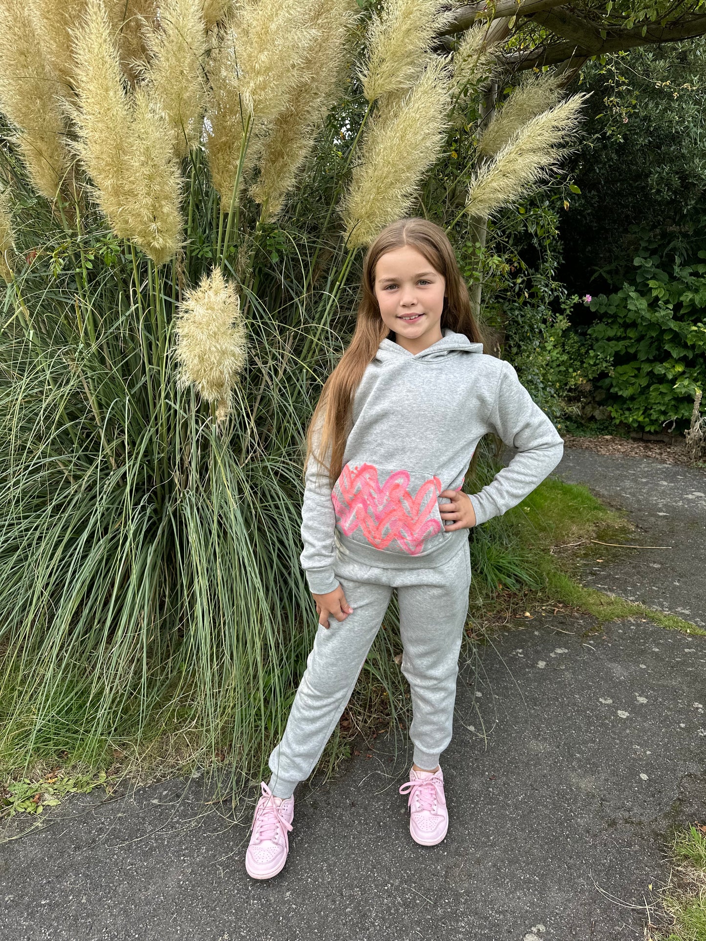 Grey neon tracksuitđź’•