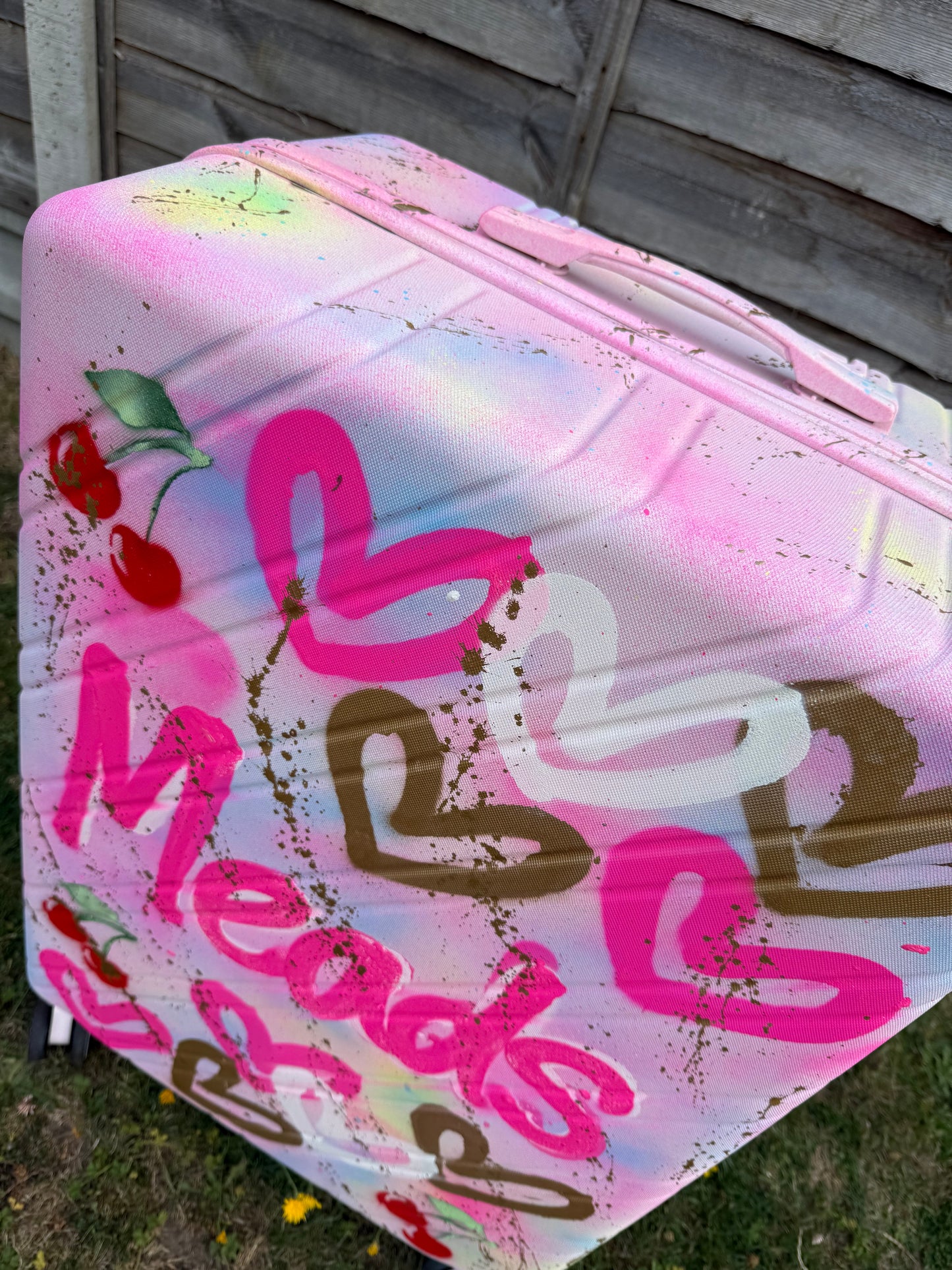 Cherry suitcase🫶🏽🍒✨