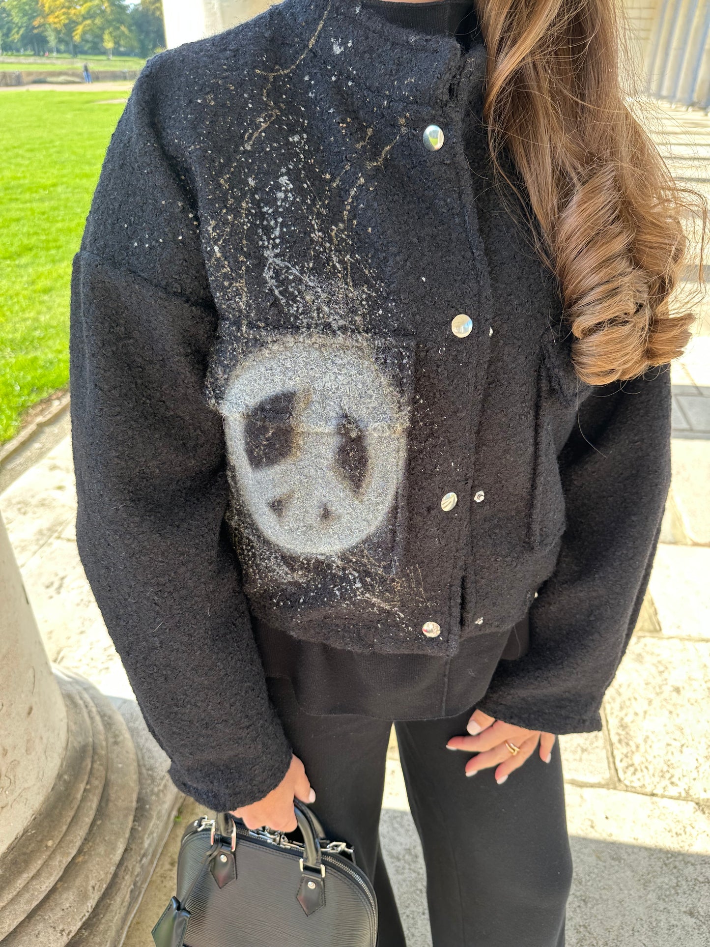 Black peace jacketš¤