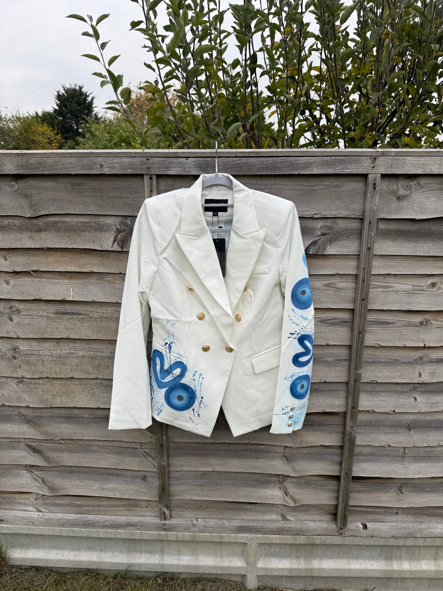 Evil eye blazer🧿💙