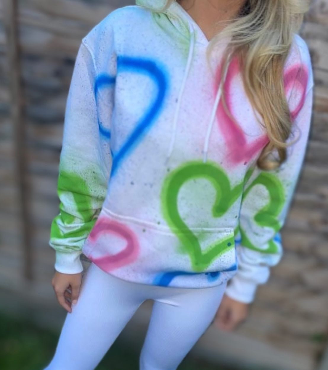 Adults multicoloured hoodie