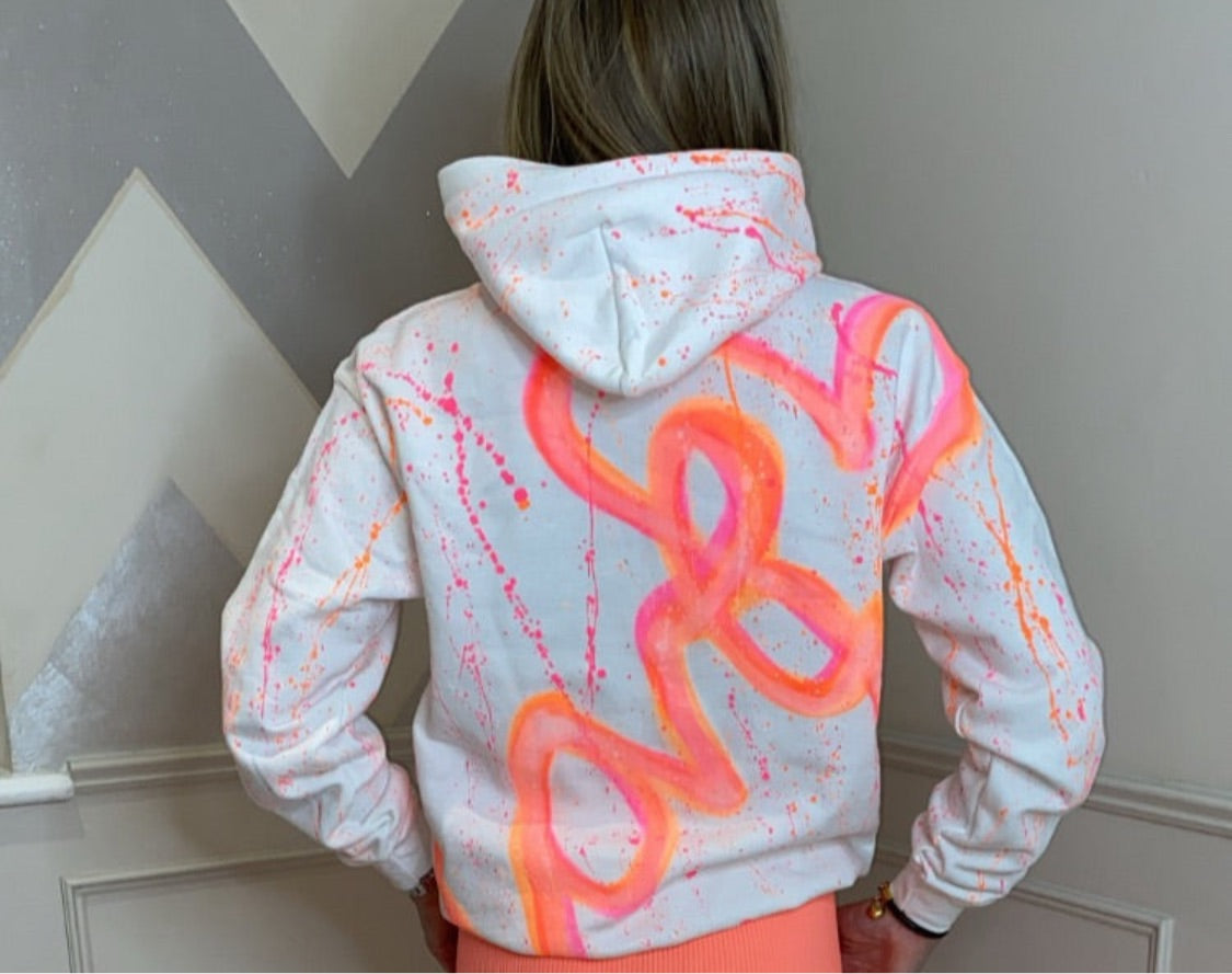 Kids neon heart jumper💗💫🫧