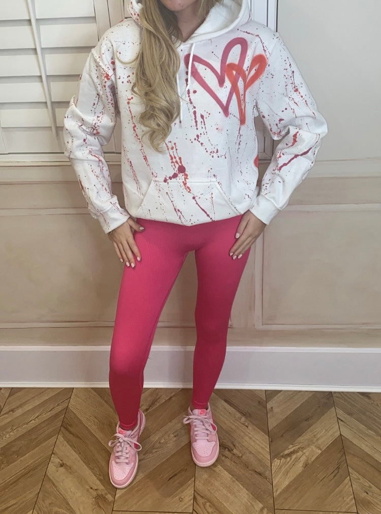 Pink&Red legging set๐โฅ๏ธ๐