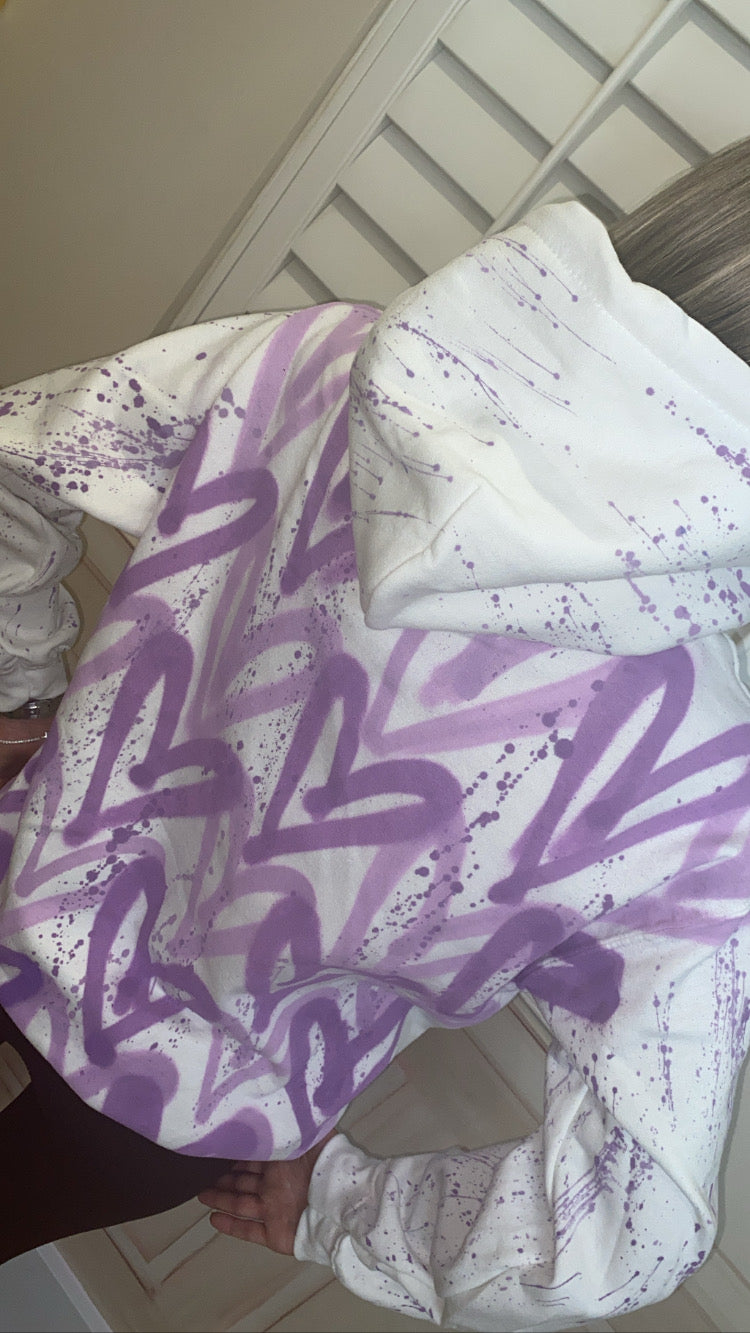 Purple hoodie๐๐ซ๐