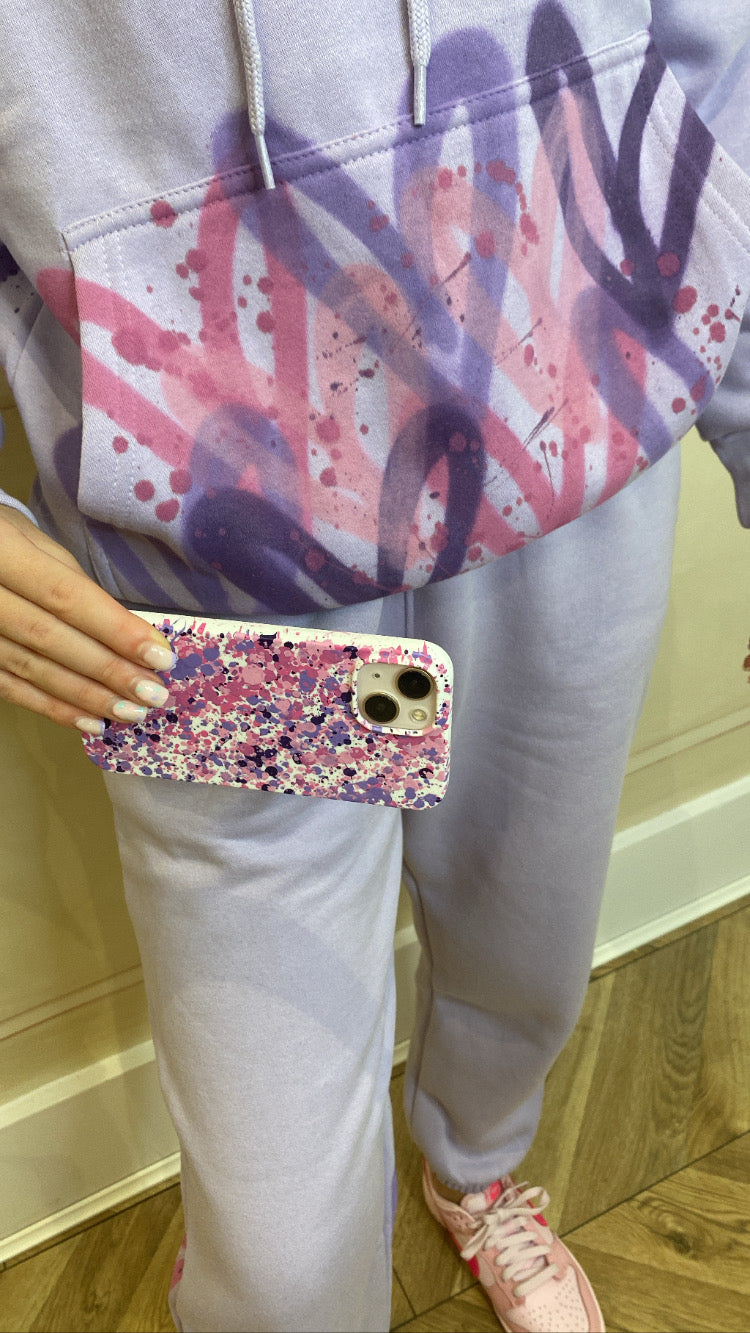 Pink&purple phone case๐๐