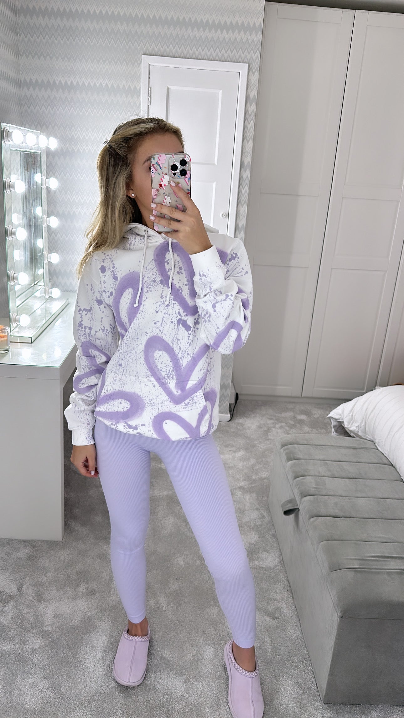 Purple heart hoodie☮️💜