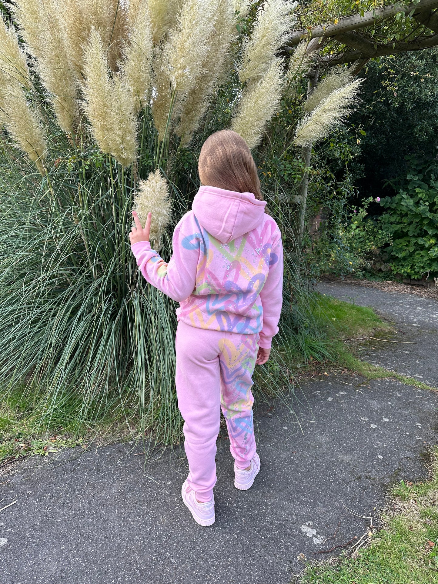 Kids pastel tracksuit🩷💙💜💚