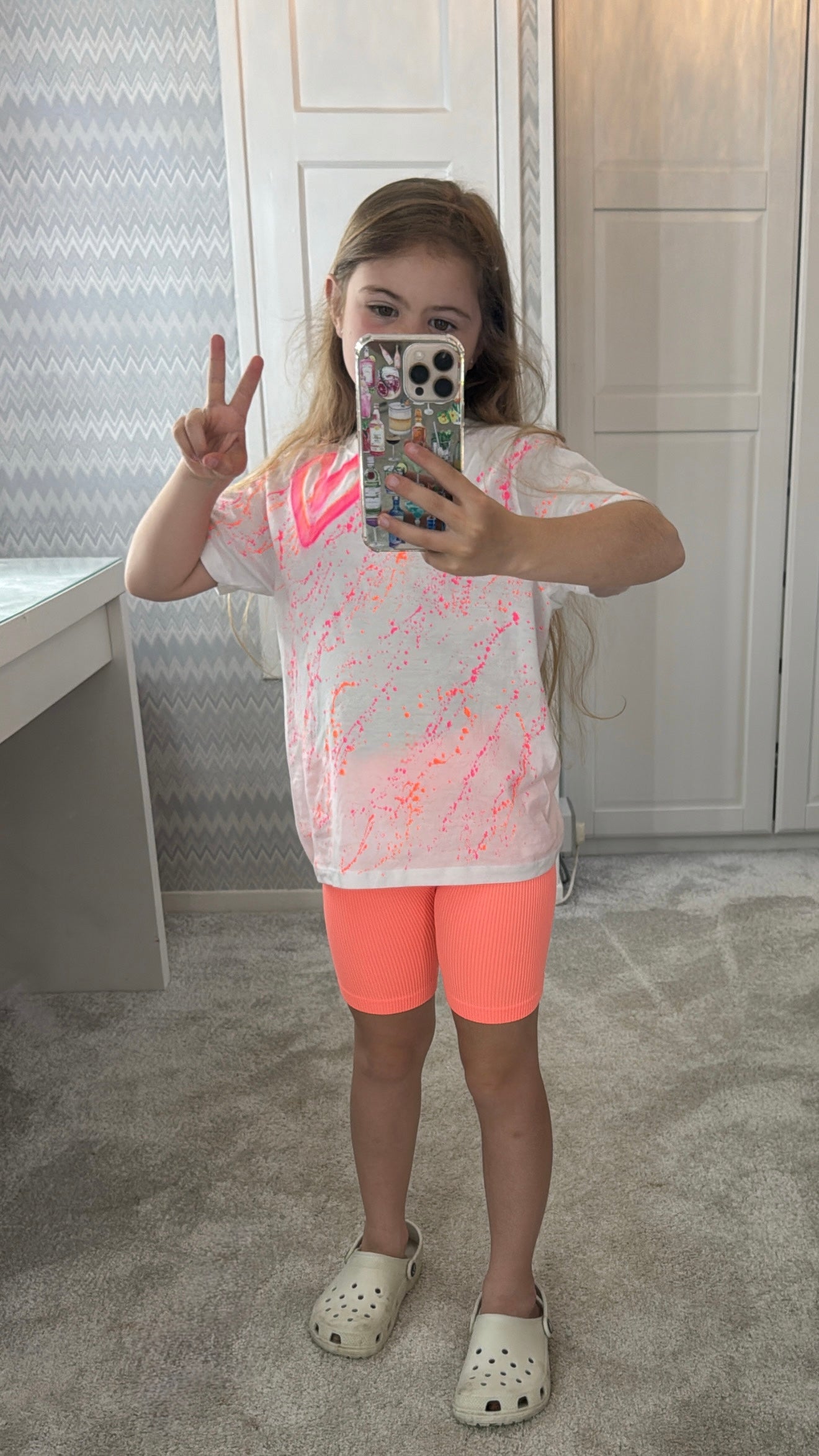 Kids neon cycling set🫶🏽✨