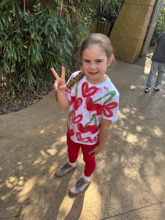 Kids Cherry T-shirt legging set🍒