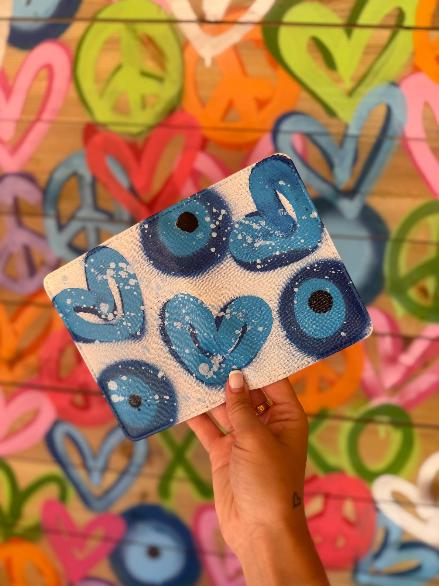 Evil eye passport case🧿💙