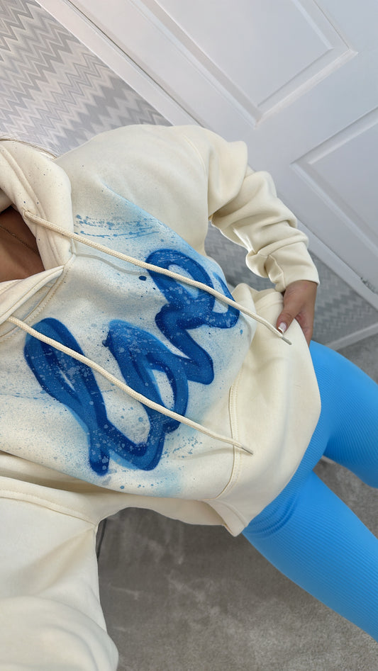 Blue love legging set💙🩵