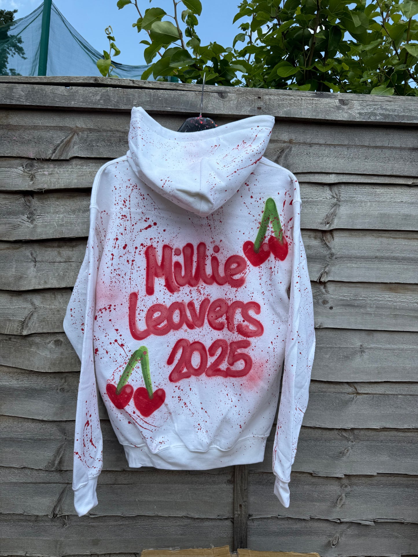 Cherry leavers hoodie🍒