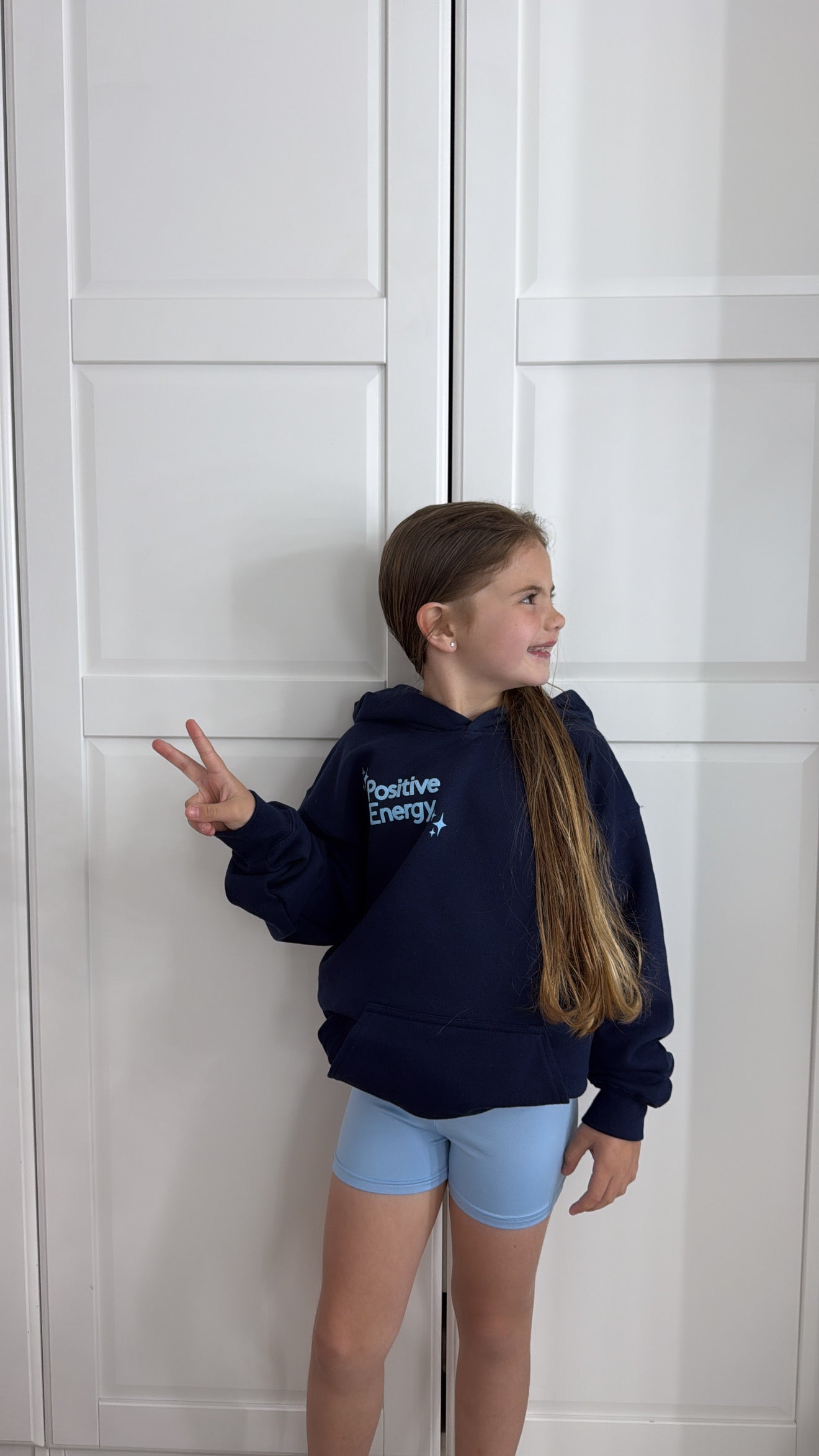 Kids positive energy short set🧿💙