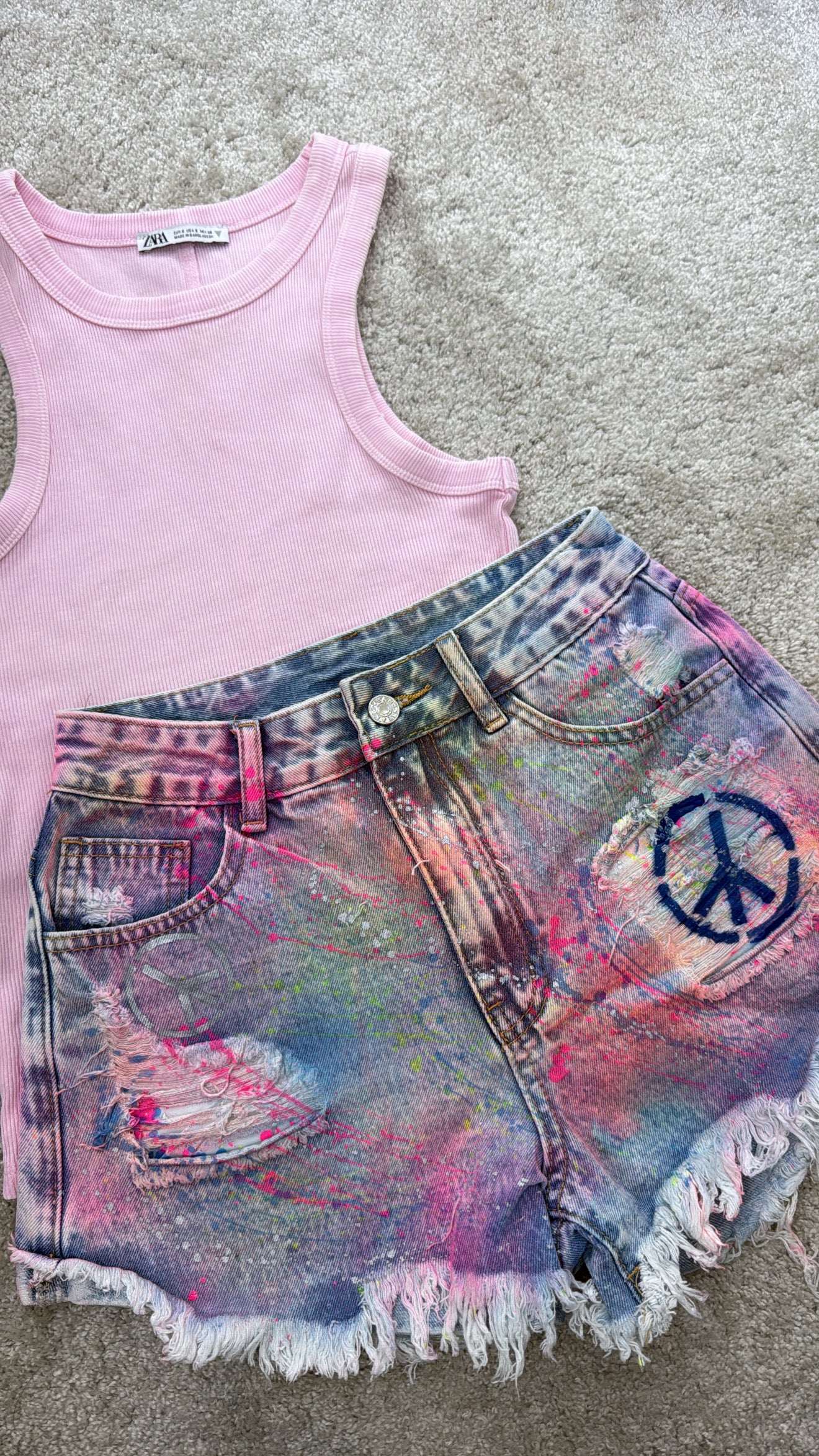 Rainbow shorts 🌈💫✨