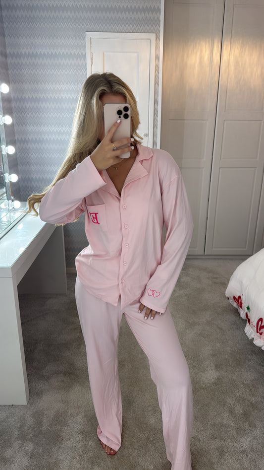 Hot pink initial pyjamas 💕
