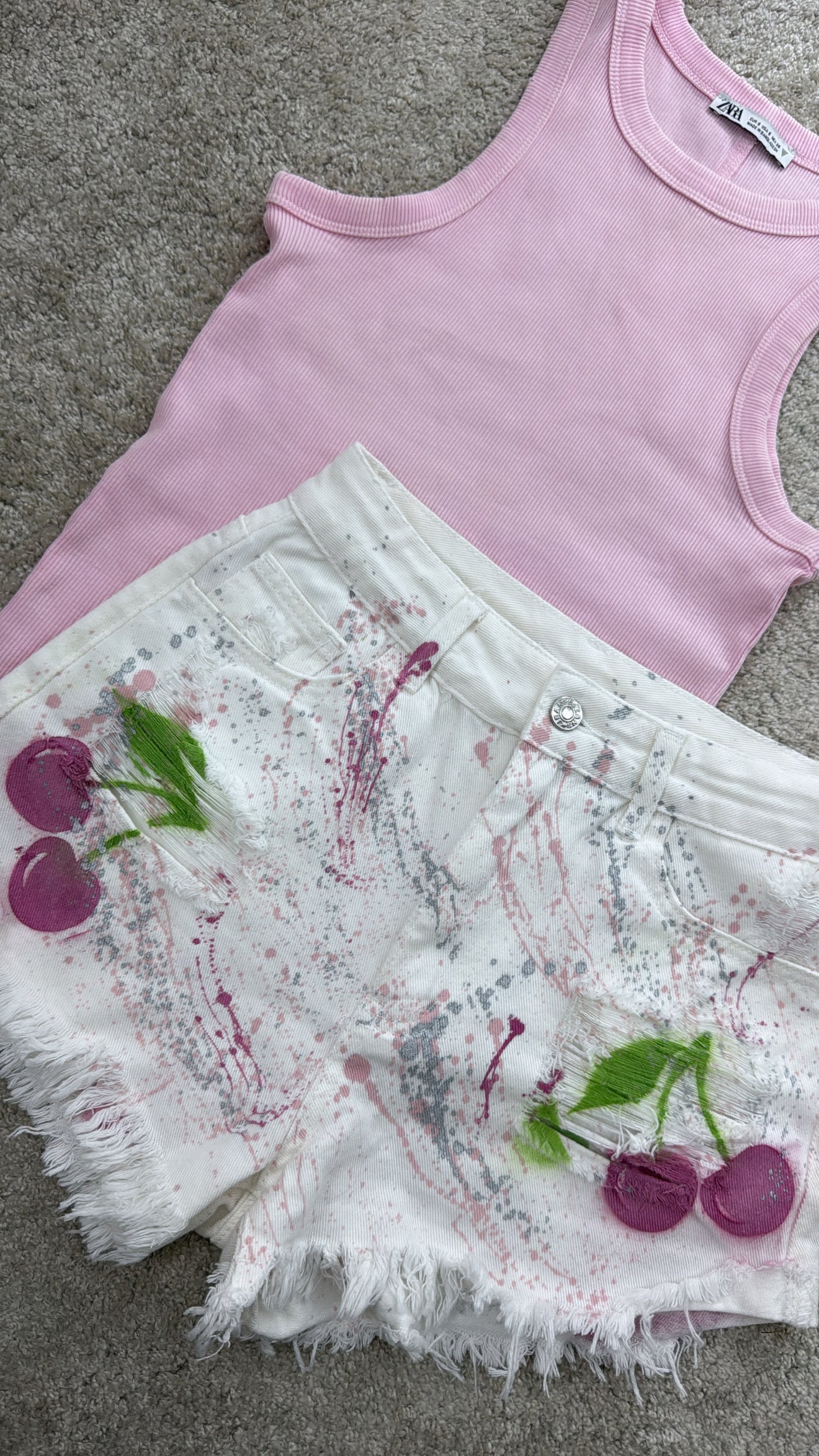 Pink cherry shorts 💕✨