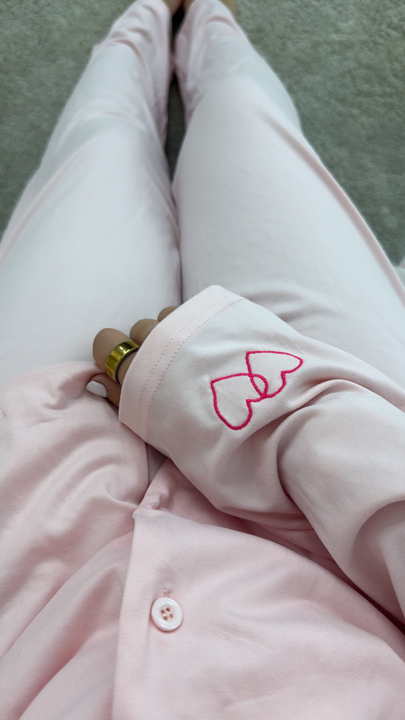 Hot pink initial pyjamas 💕