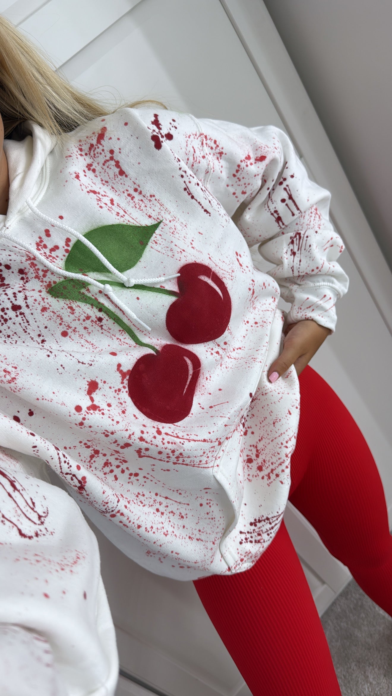 Cherry hoodie🍒🫶🏽