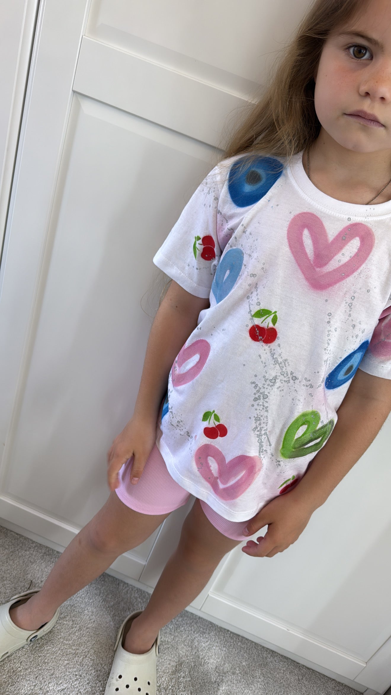 Kids crazy cycling set🍒🧿🩷