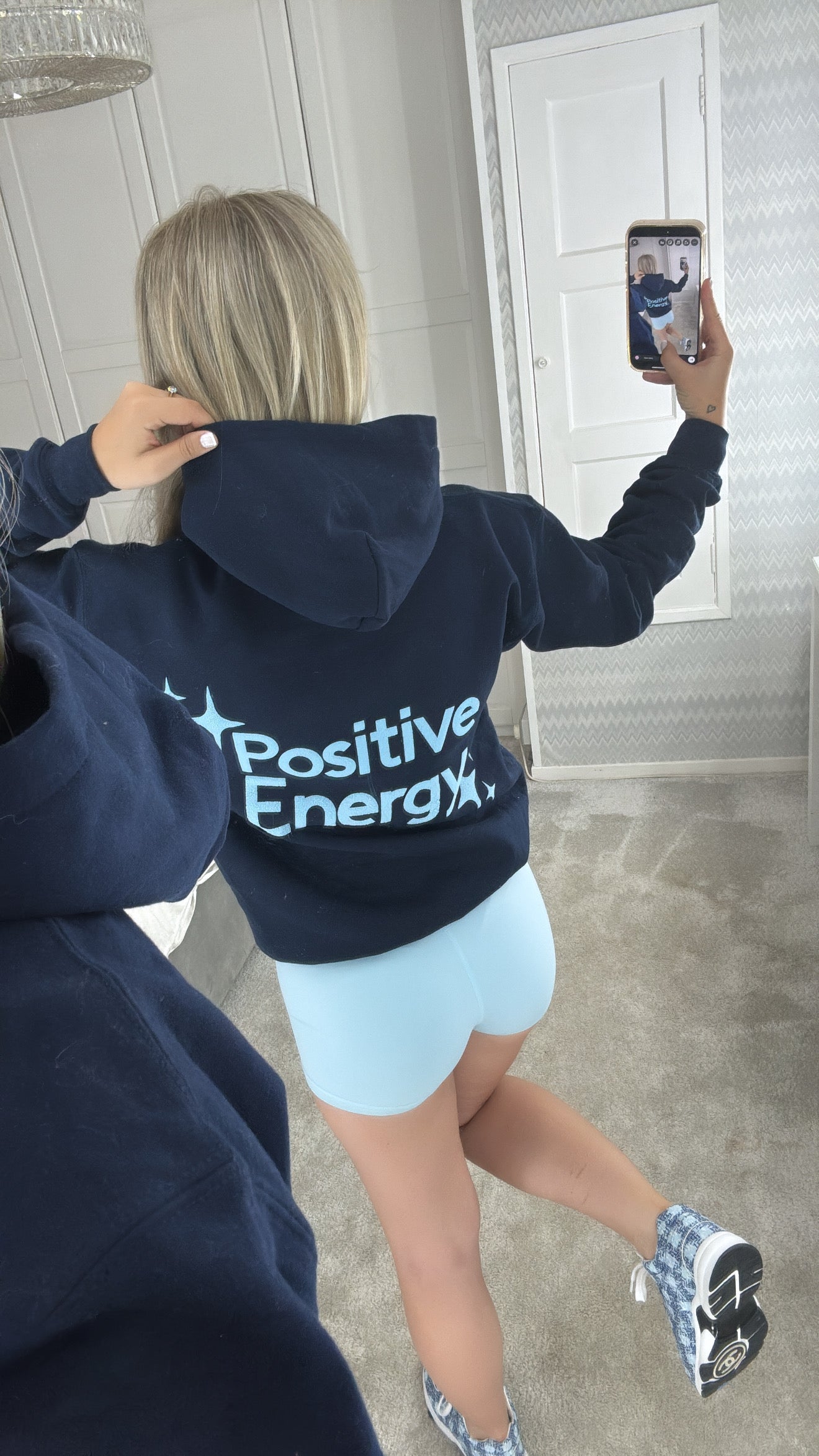 Positive energy cycling set🩵💙