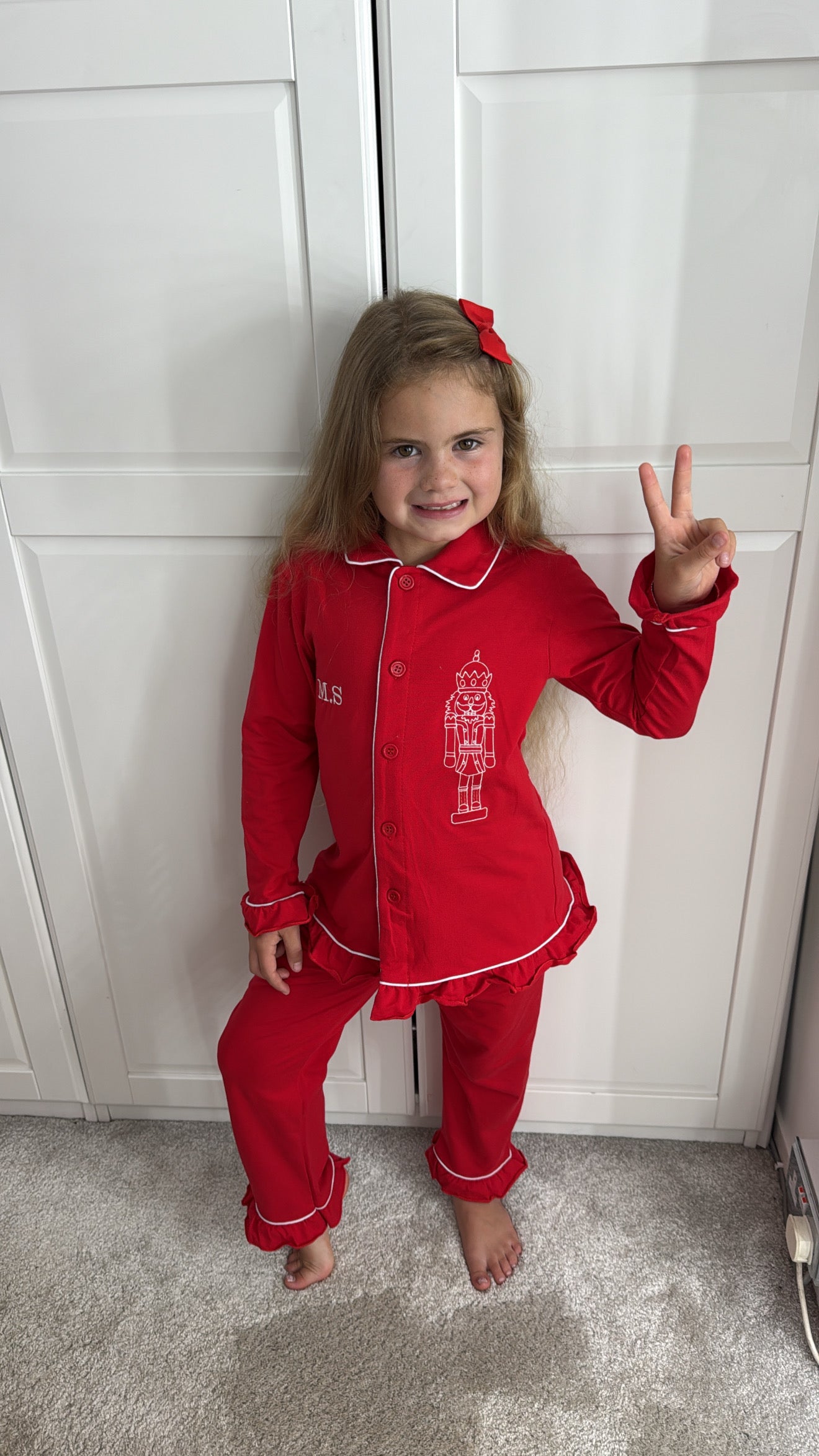 Red nutcracker pyjamas❤️