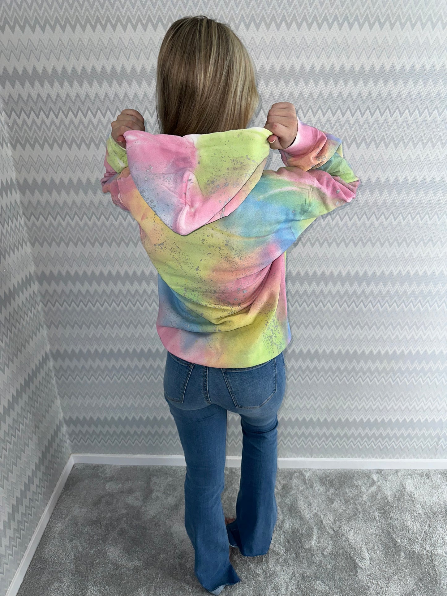 Rainbow hoodie🌈