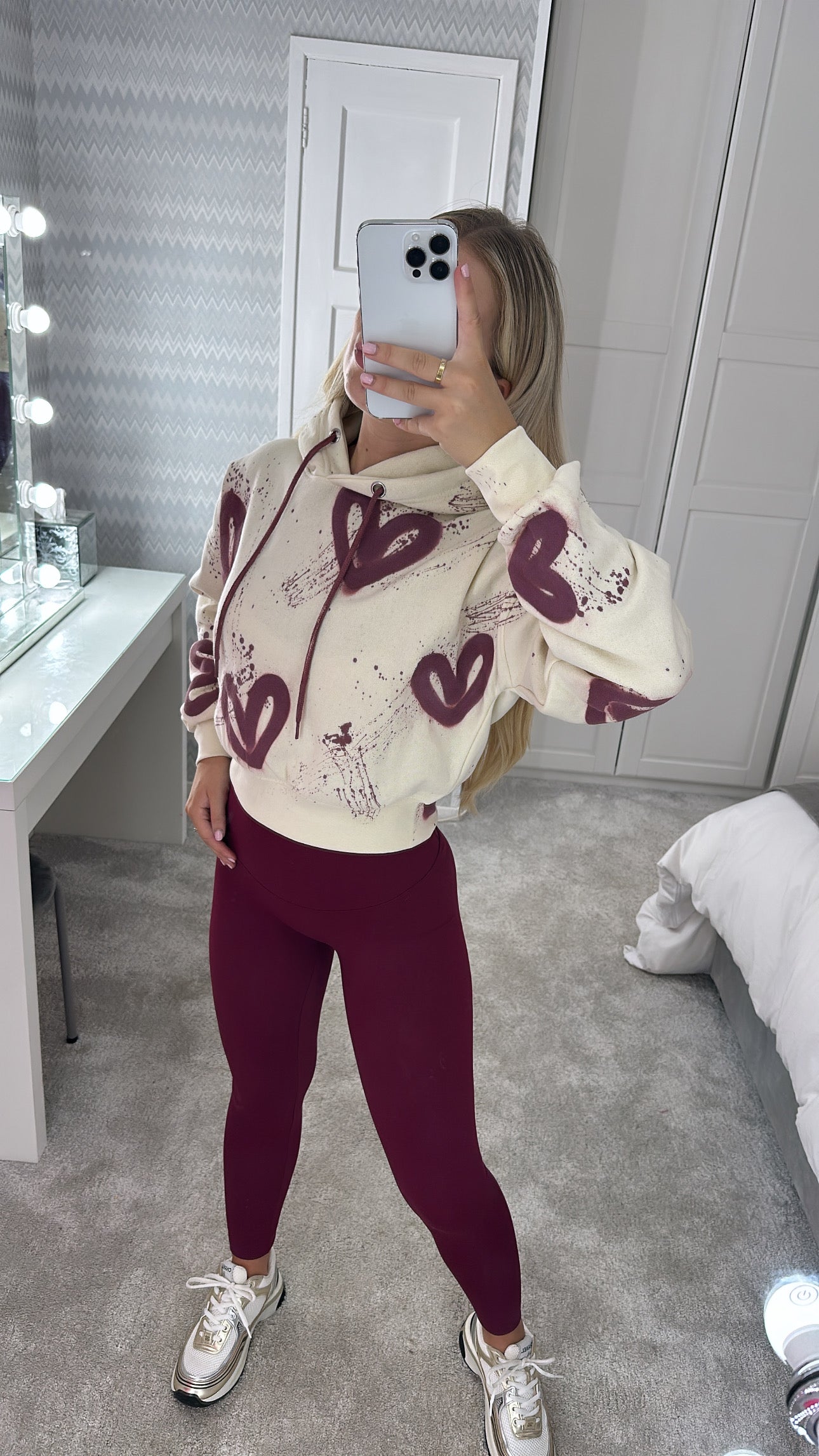 Burgundy legging set✌🏼✌🏼