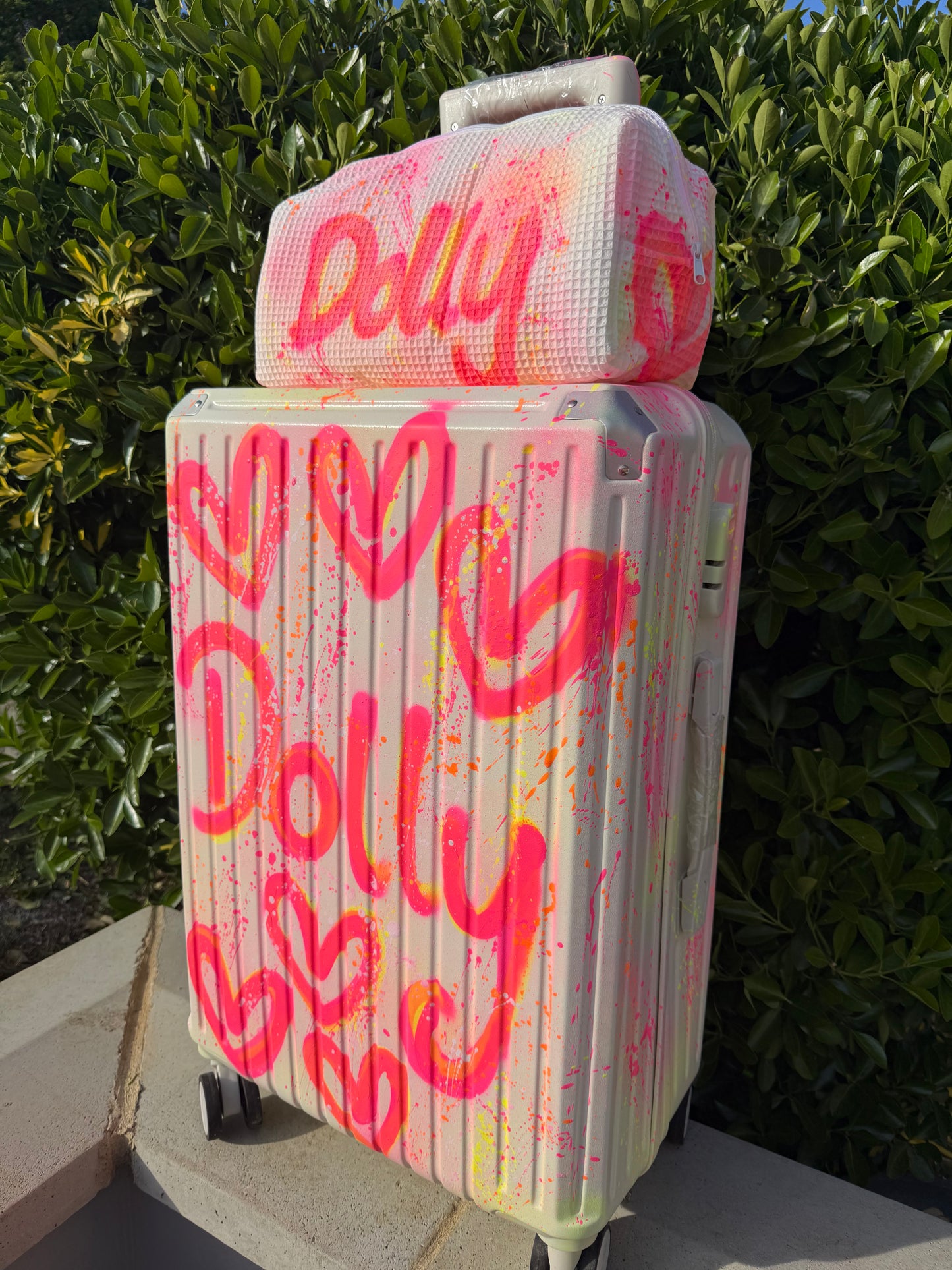 Neon suitcase✌🏼✨