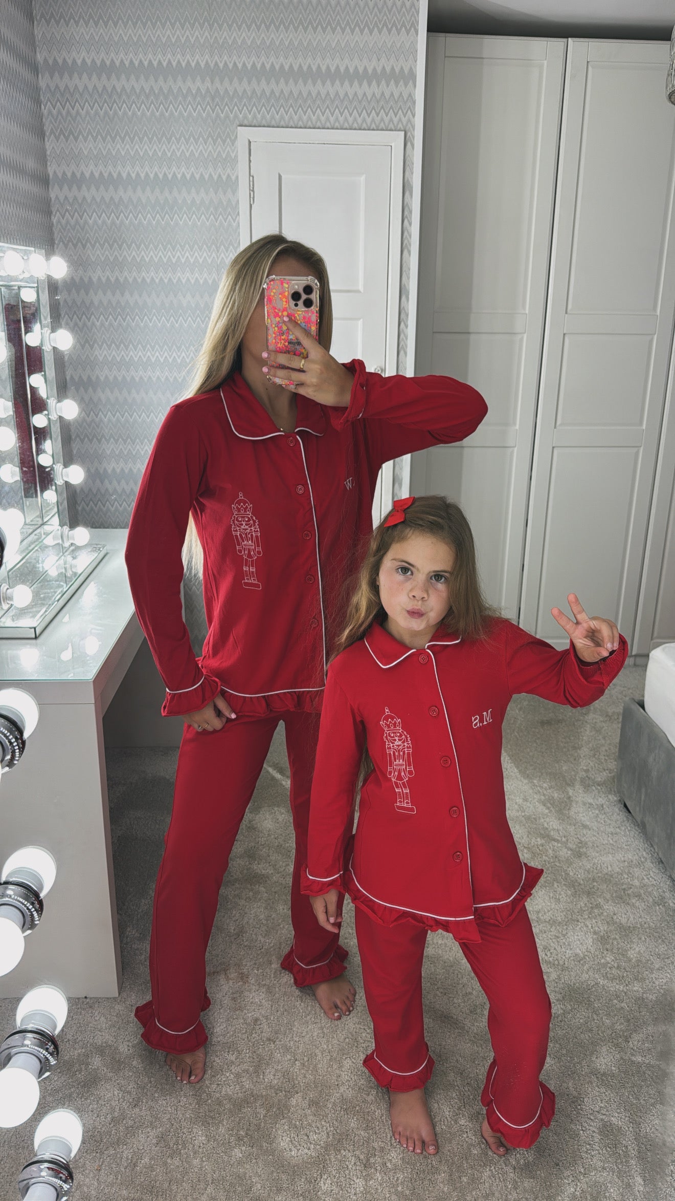 Red nutcracker pyjamas❤️