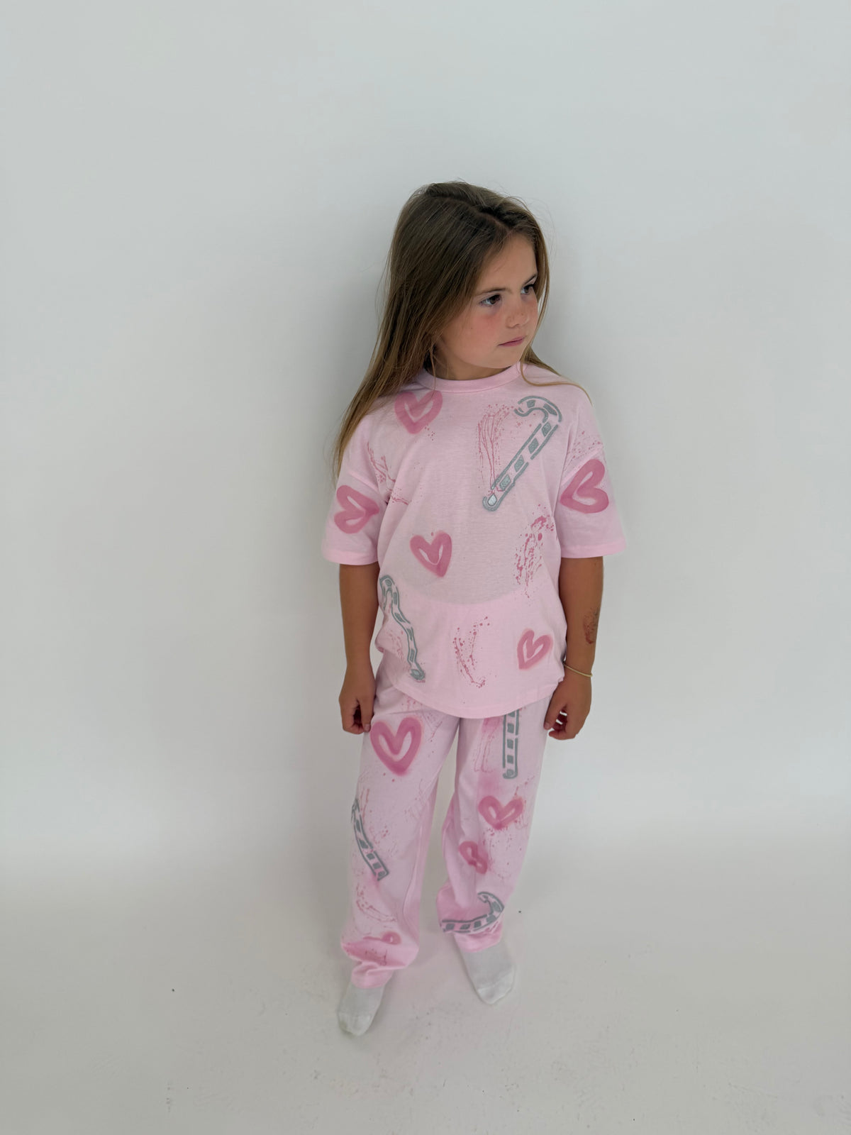Kids pink candy pyjamas 🍭🩷🫶🏽