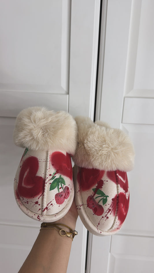 Cherry slippers 🍒