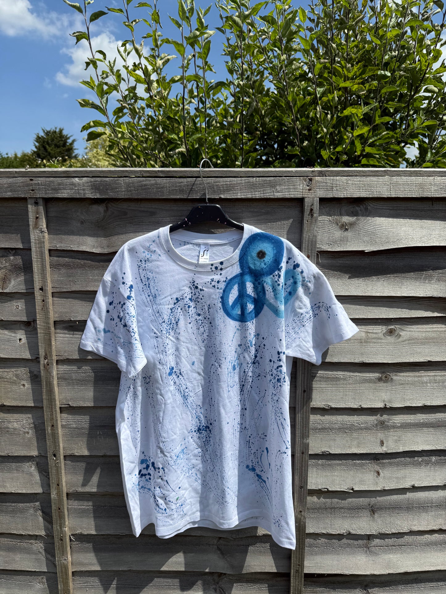 Personalised evil eye T-shirt🧿💙🩵