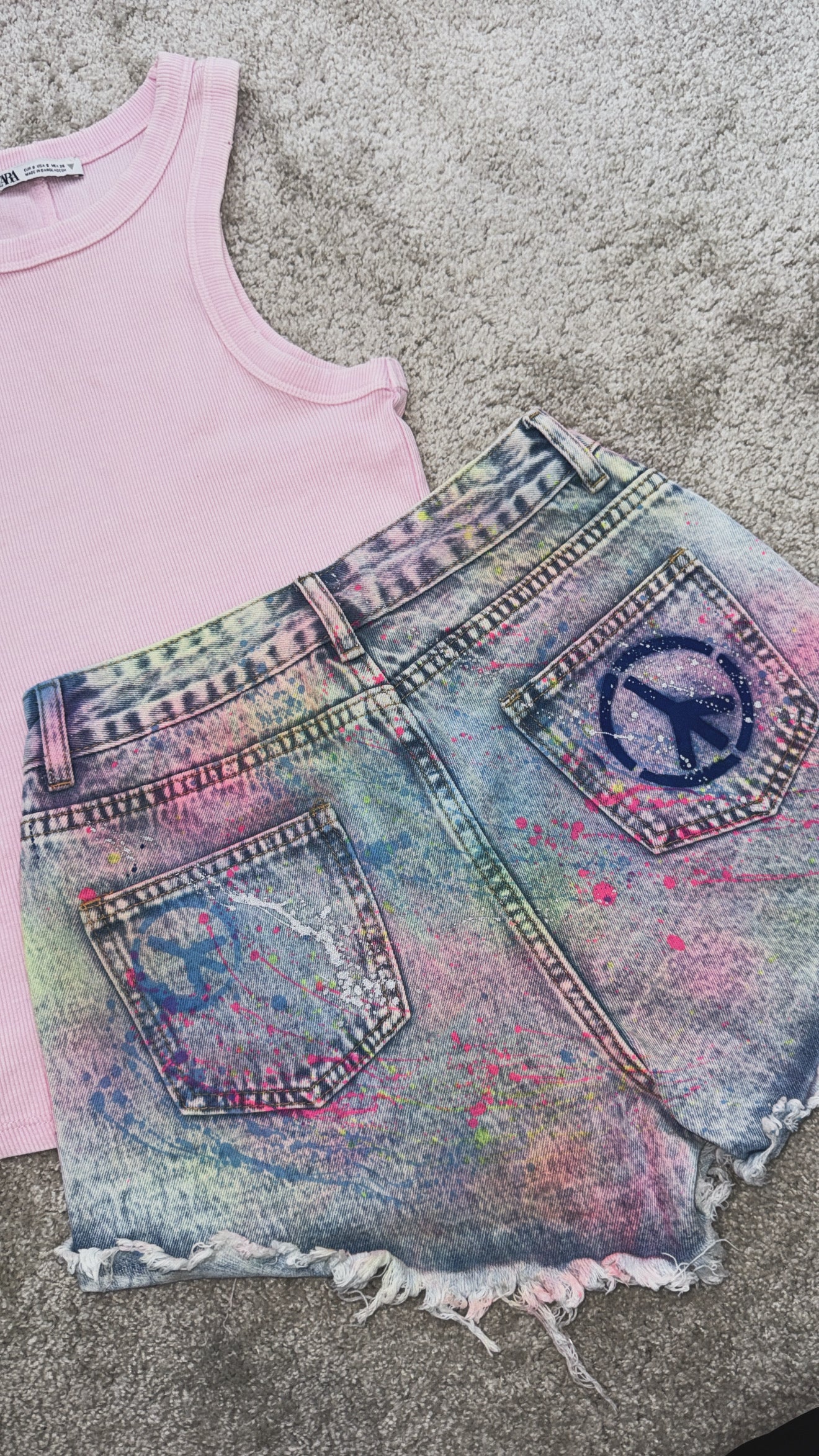 Rainbow shorts 🌈💫✨