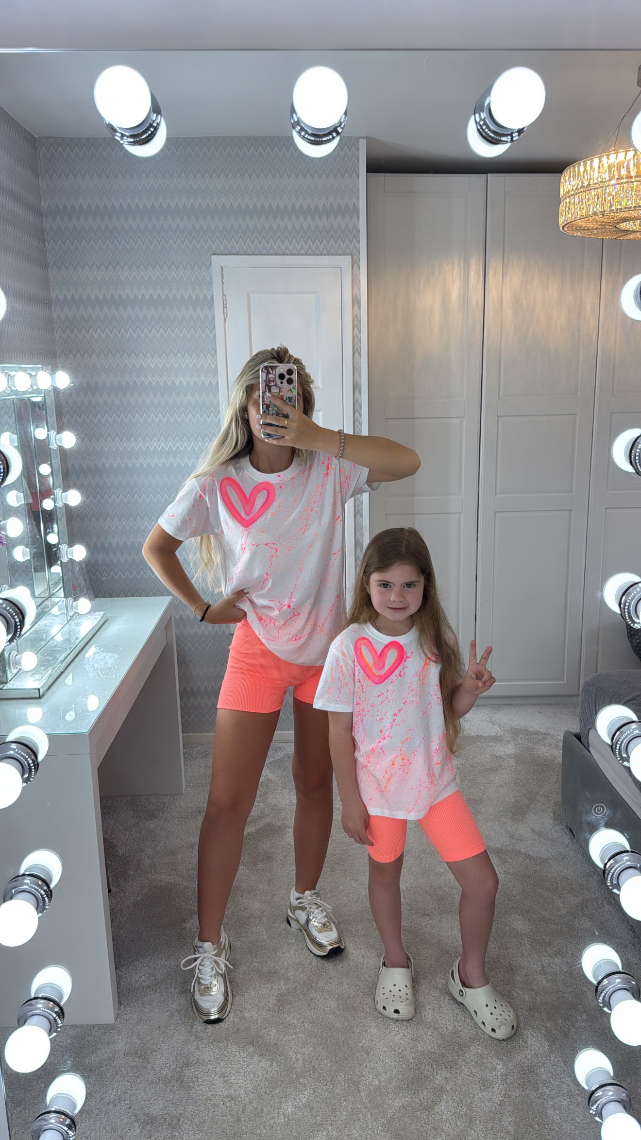 Kids neon cycling set🫶🏽✨