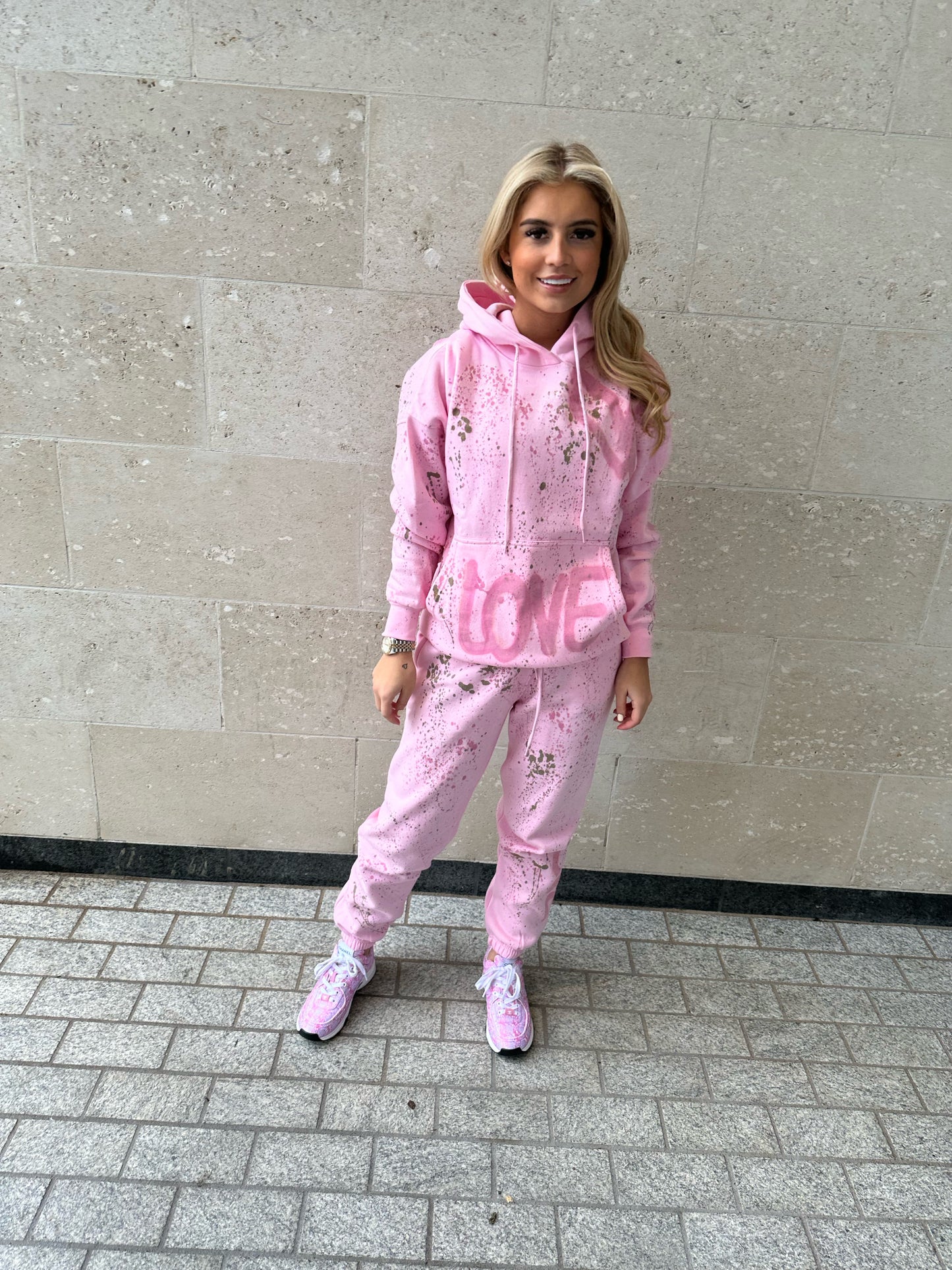 Love heart tracksuit💗