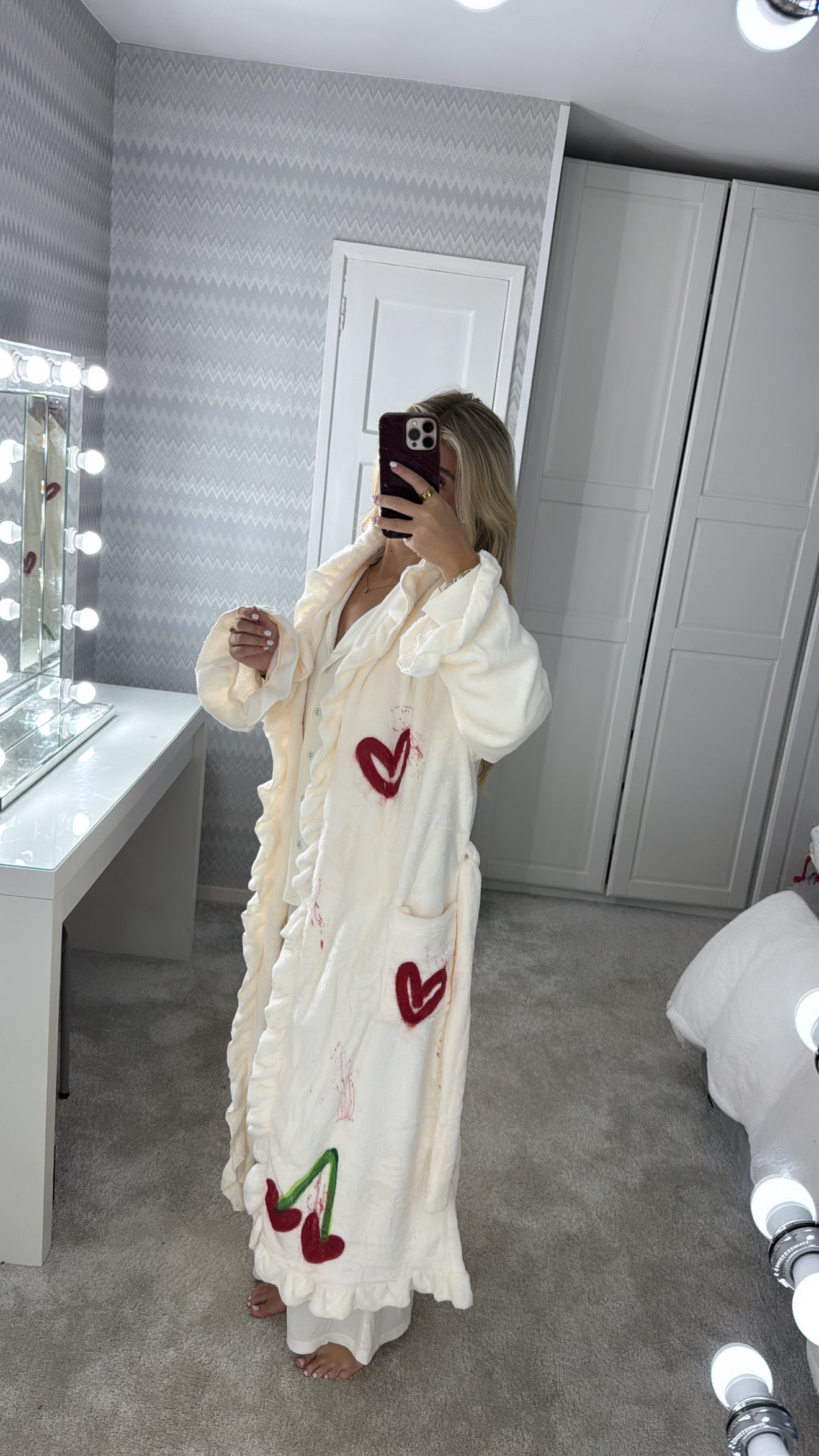Cherry dressing gown🍒