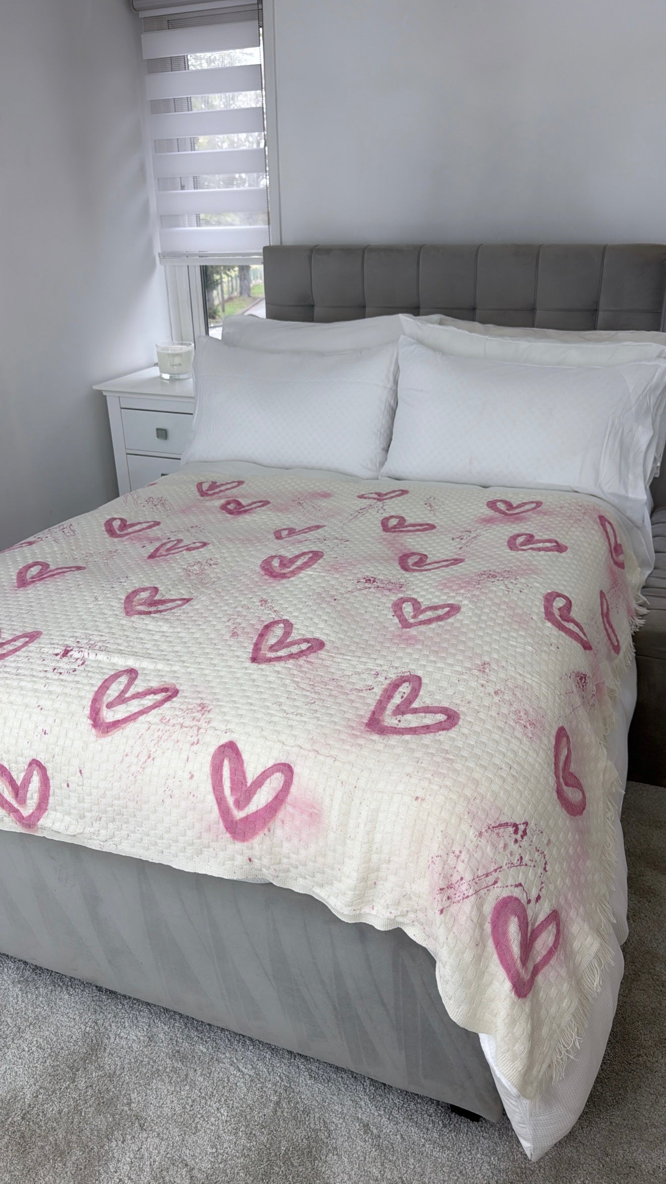 Pink heart blanket🩷