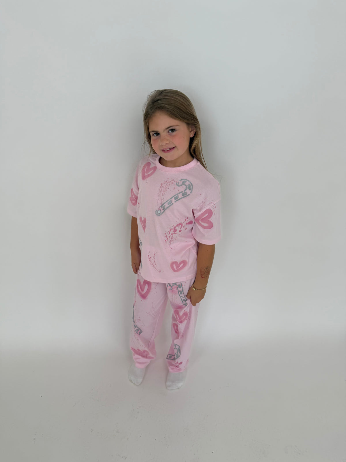Kids pink candy pyjamas 🍭🩷🫶🏽