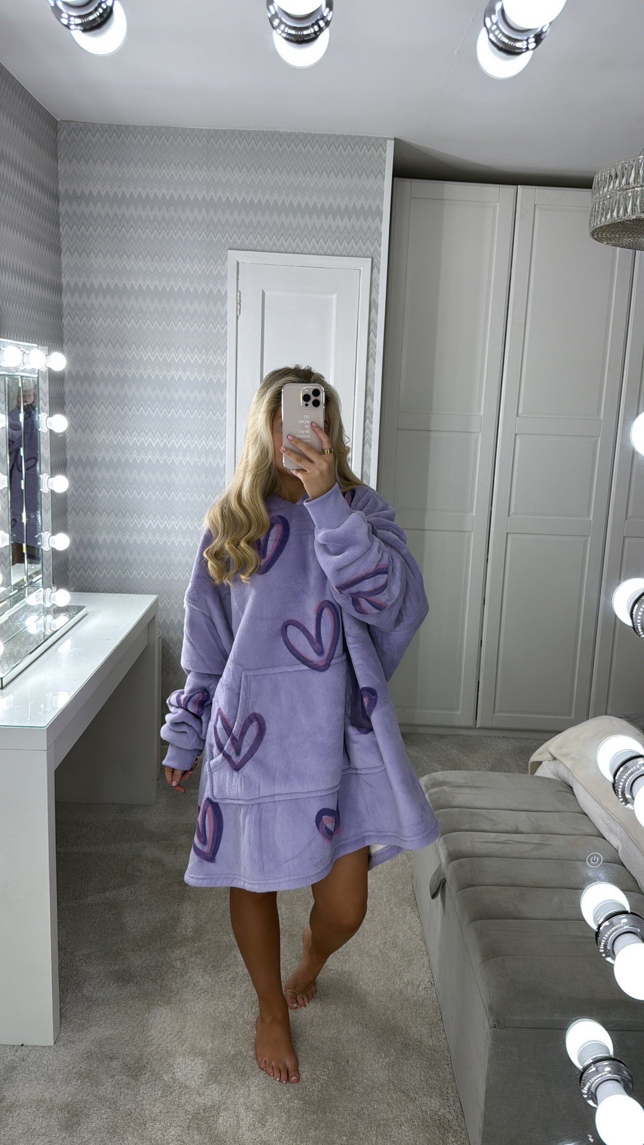 Purple blanket hoodie 💜