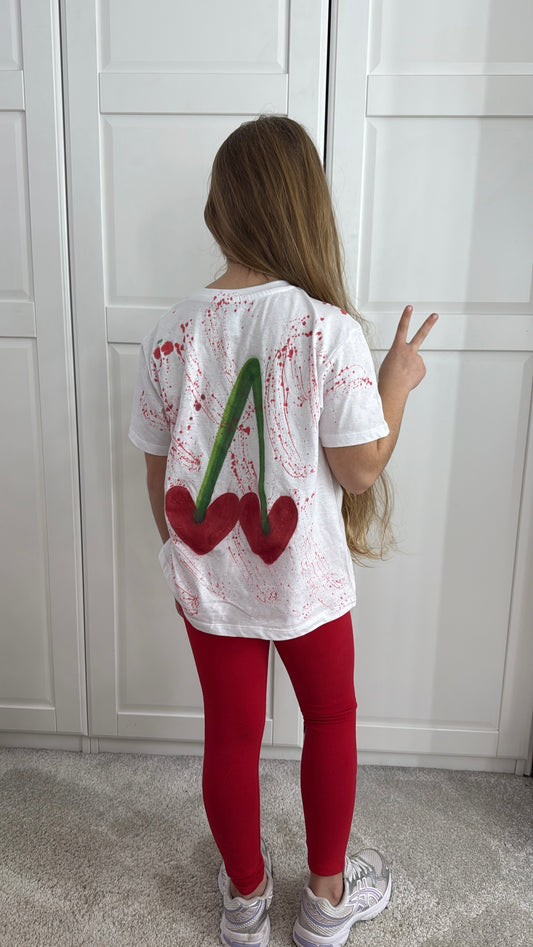 Kids cherry T-shirt🍒