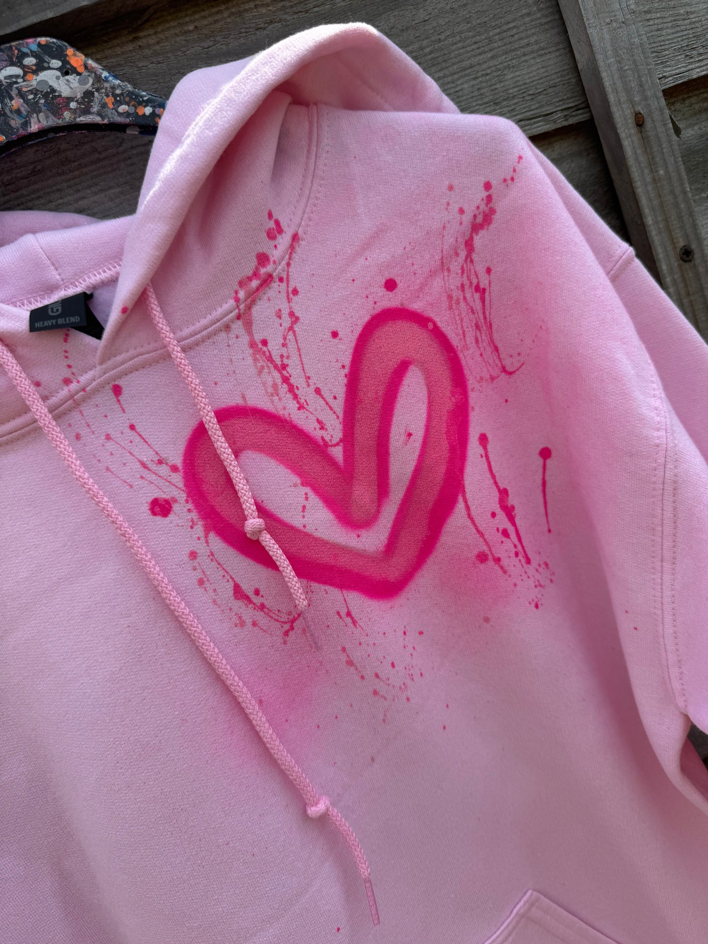 Hot pink leavers hoodie🩷