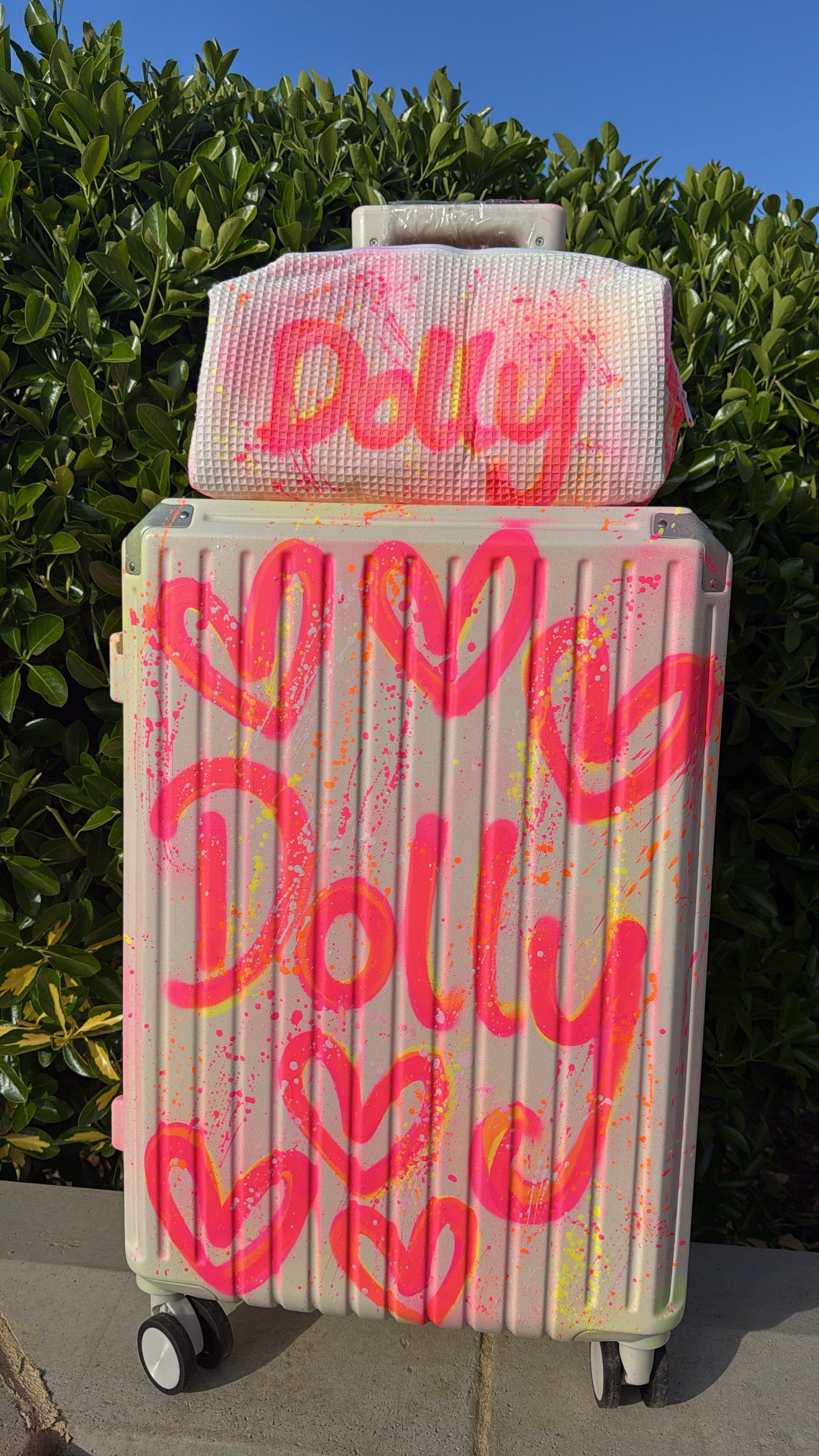 Neon suitcase✌🏼✨