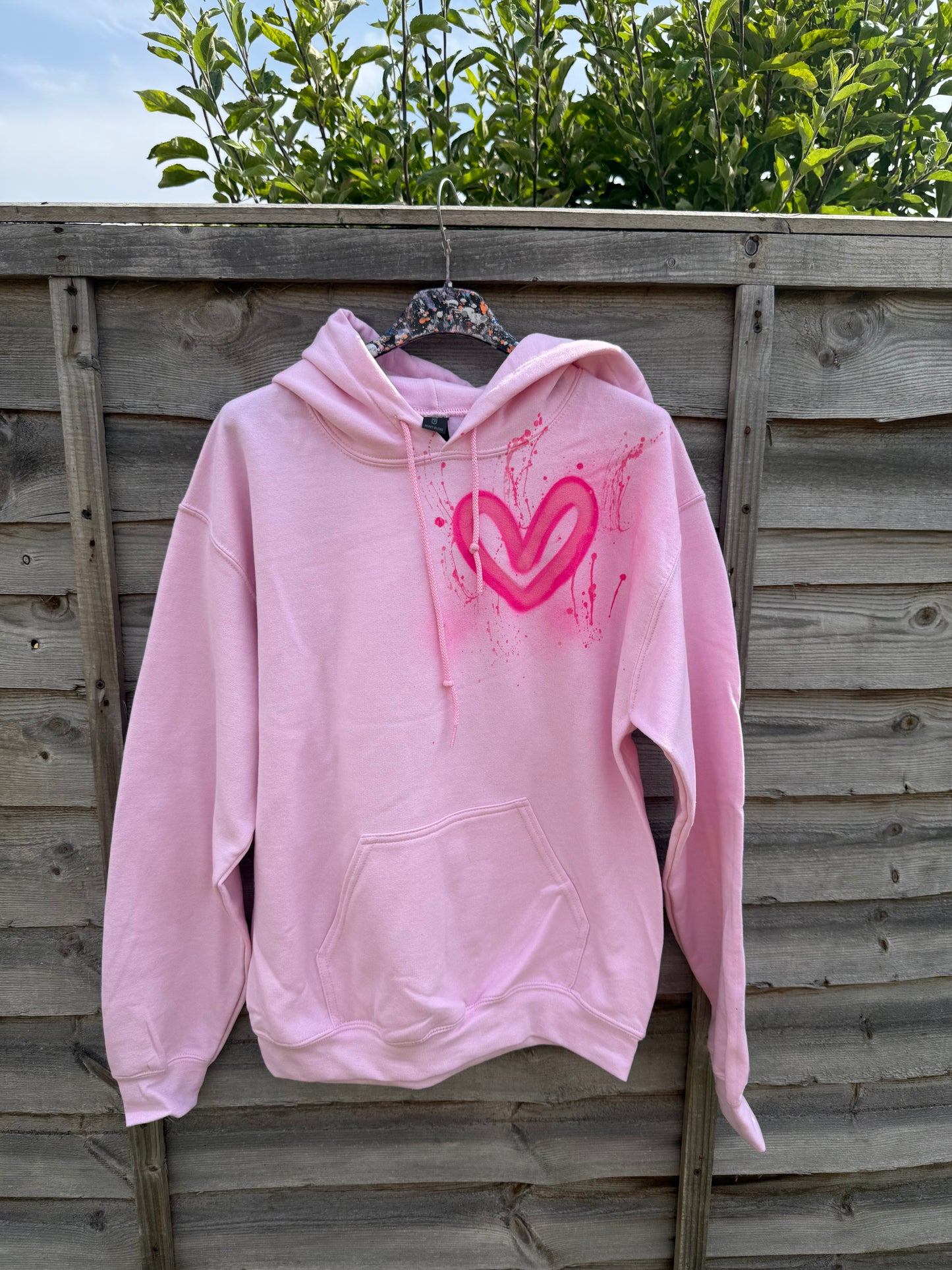 Hot pink leavers hoodie🩷