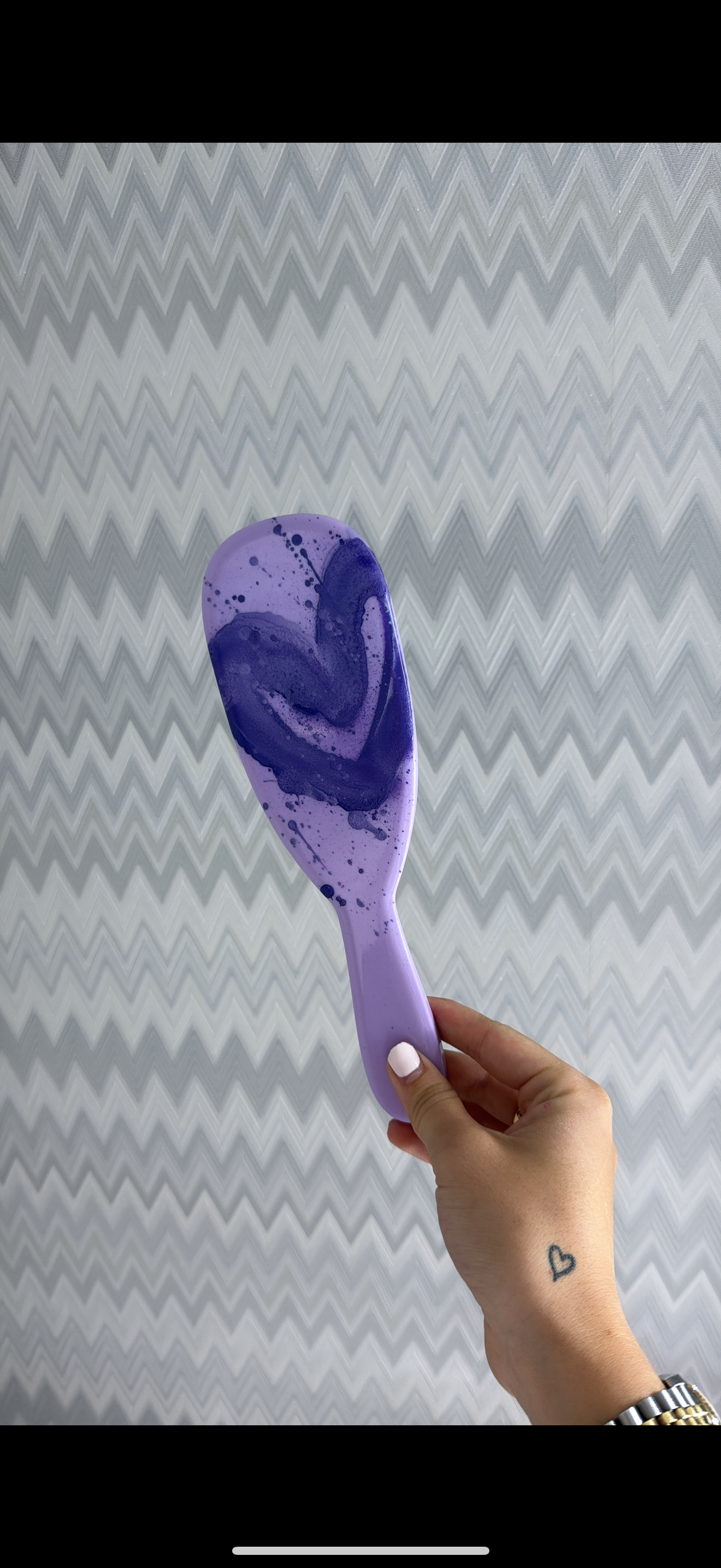 Purple tangle teezer💜