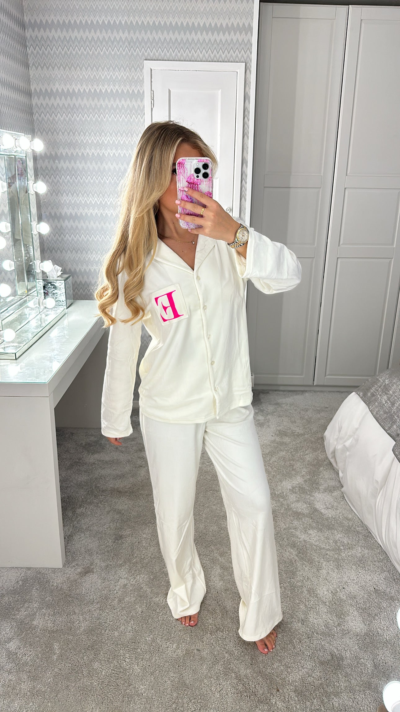 Initial pyjamas🩷